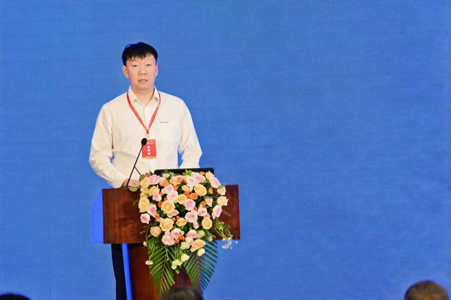 河南省日立信股份有限公司总经理李博致辞